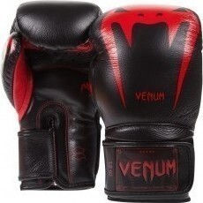 Venum Giant 3.0 02729 VENUM-2055 Боксови ръкавици Кожени за състезание Black/Red