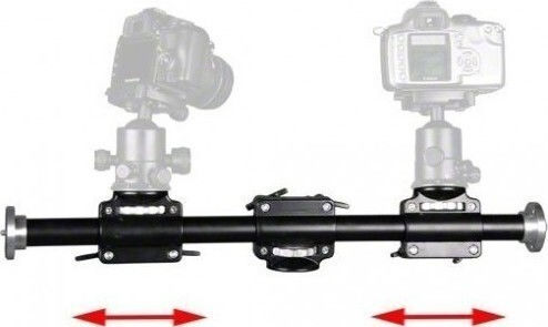 Walimex WT-628 Extension Arm with 2 sledges Zubehör