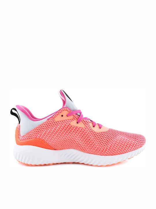 Alphabounce J Αθλητικά Παιδικά Παπούτσια Running με Κορδόνια Πορτοκαλί