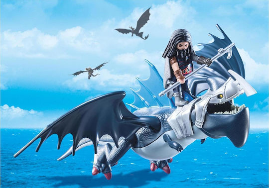 Playmobil Дракони Драго с Бронирания Дракон за 4-12 години