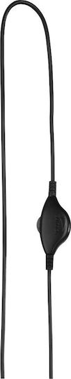 HAMA Essential HS 200 На ушите Мултимедийни слушалки с микрофон и връзка 3,5 мм жак в Черен цвят