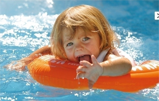 Freds Swim Academy Baby-Safe Swimming Aid Swimtrainer for 2-6 years Orange