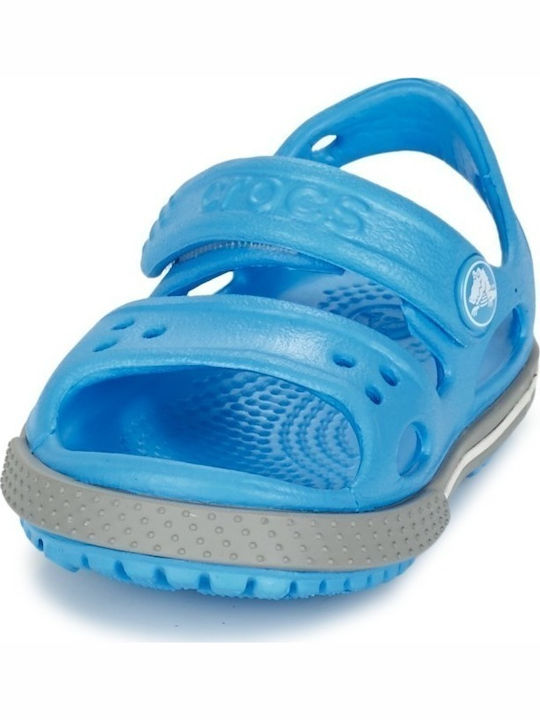 Crocband II Children's Anatomical Beach Shoes Light Blue