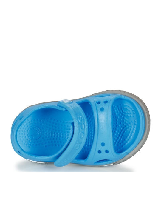 Crocband II Children's Anatomical Beach Shoes Light Blue