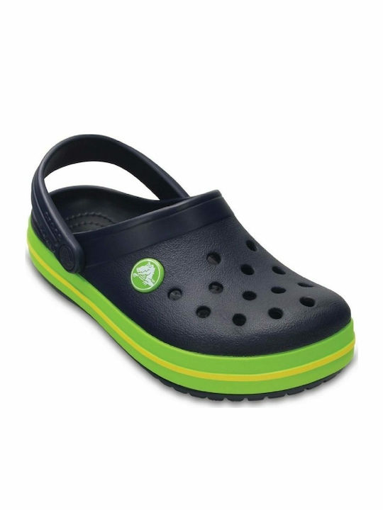 Crocband Παιδικά Ανατομικά Σαμπό Θαλάσσης Navy Μπλε