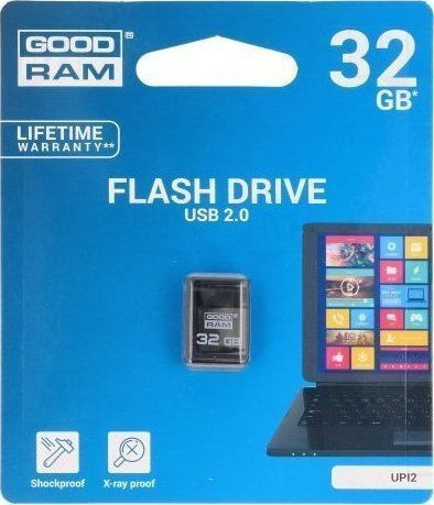 GoodRAM UPI2 32GB USB 2.0 Stick Μαύρο