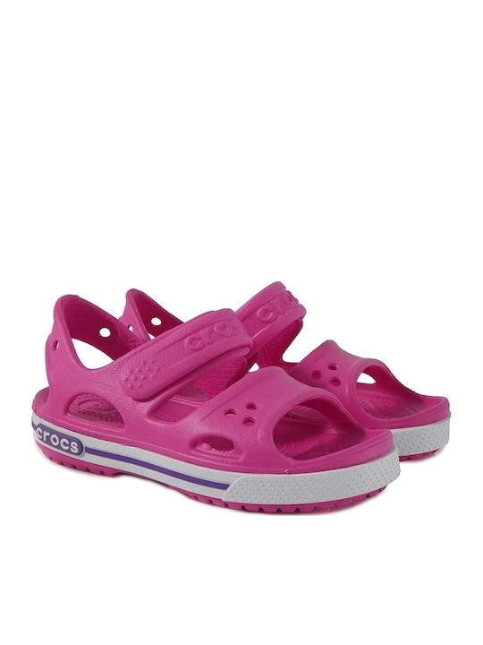 Crocs Crocband II Copii Pantofi Anatomici de Plajă Fuchsia