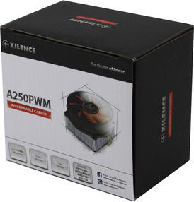 Xilence A250PWM Ψύκτρα Επεξεργαστή για Socket AM4/AM5 Κόκκινη