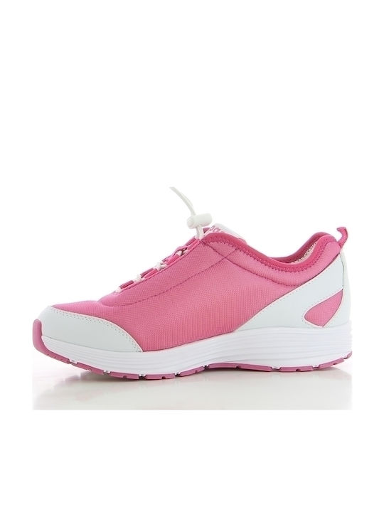 Oxypas Maud Low Work Pink OB with Certification SRA,SRC