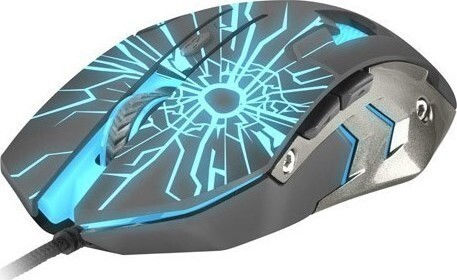 Natec Gladiator Fury RGB Gaming Ποντίκι 3200 DPI Μαύρο