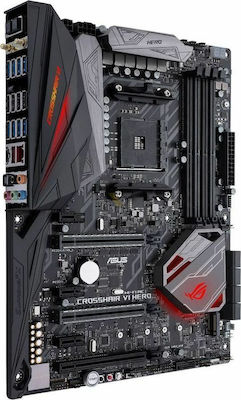 Asus Rog Crosshair VI Hero (Wi-Fi AC) X370 Motherboard ATX mit AMD AM4 Socket