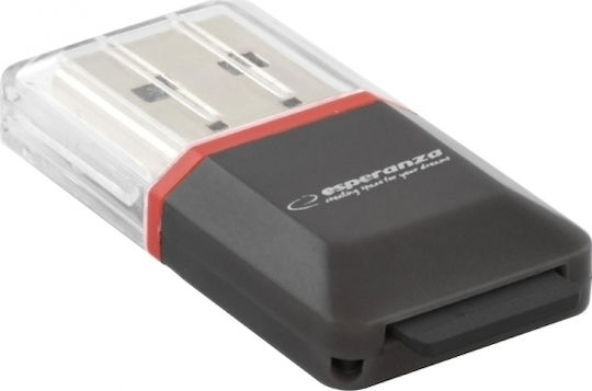 Esperanza EA134 Card Reader USB 2.0 for / /m/i/c/r/o/S/D/ / / / / Orange