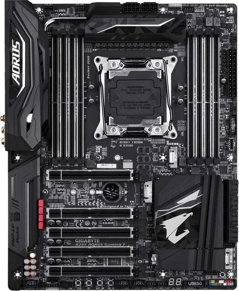 Gigabyte x299 aorus gaming 7 обзор