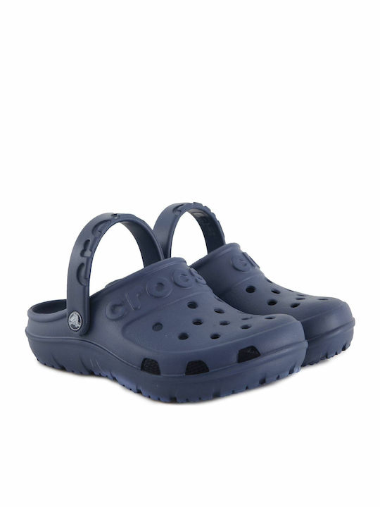Crocs Παιδικά Ανατομικά Παπουτσάκια Θαλάσσης Hilo Clog Μπλε