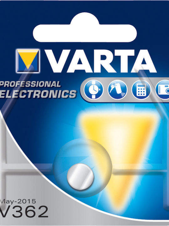 Varta Professional Electronics V362 Silver Oxide Watch Battery SR58 1.55V 1pcs
