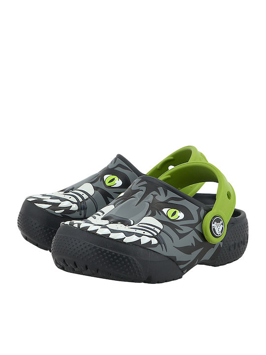 Crocs FunLab Children's Anatomical Beach Clogs Gray