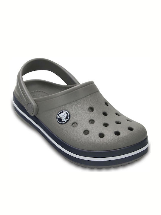 Crocband Children's Anatomical Beach Shoes Gray