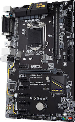 Gigabyte H110-D3A (rev. 1.0) ATX Дънна платка с Intel 1151 Гнездо