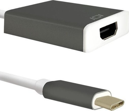 Qoltec Convertor USB-C masculin în HDMI feminin 1buc 50427