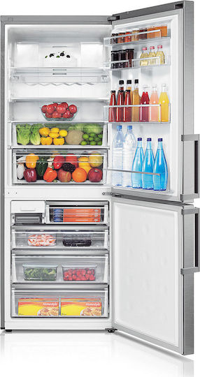 Samsung Ψυγειοκαταψύκτης 462lt NoFrost Υ185xΠ70xΒ74εκ. Inox RL4353FBASL/EF