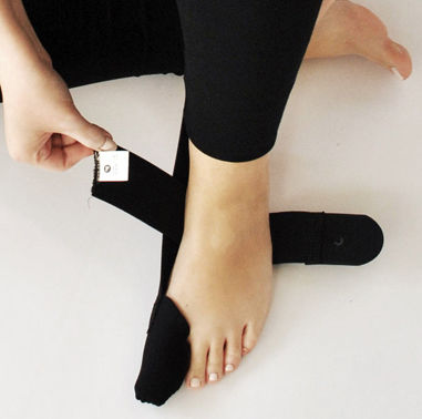 2S Paramedical 10.05.008 Νάρθηκας για Κότσι Δεξιάς Πλευράς Neoprene σε Μαύρο Χρώμα
