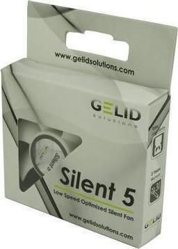 Gelid Solutions Silent 5 Case Fan 50mm (4000rpm / 12.9cfm) Χωρίς Led Φωτισμό και Σύνδεση 3-Pin