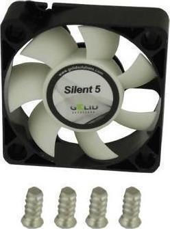 Gelid Solutions Silent 5 Case Fan 50mm (4000rpm / 12.9cfm) Χωρίς Led Φωτισμό και Σύνδεση 3-Pin