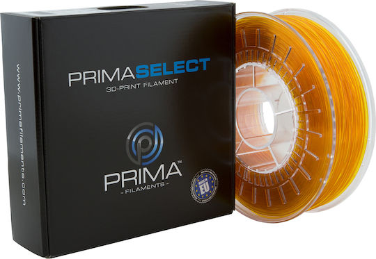3D Prima PrimaSelect PETG 3D Drucker Filament 1,75mm Transparentes Gelb 0,75kg 1 Spule