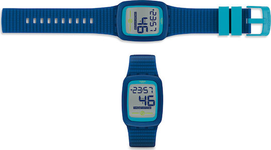 Swatch Electrozero 2 Smartwatch (Blue)