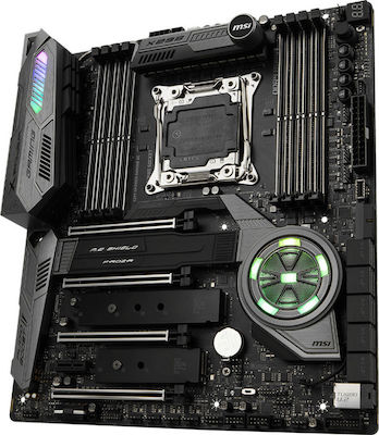 MSI X299 Xpower Gaming Ac Разширен ATX Дънна платка с Intel 2066 Гнездо
