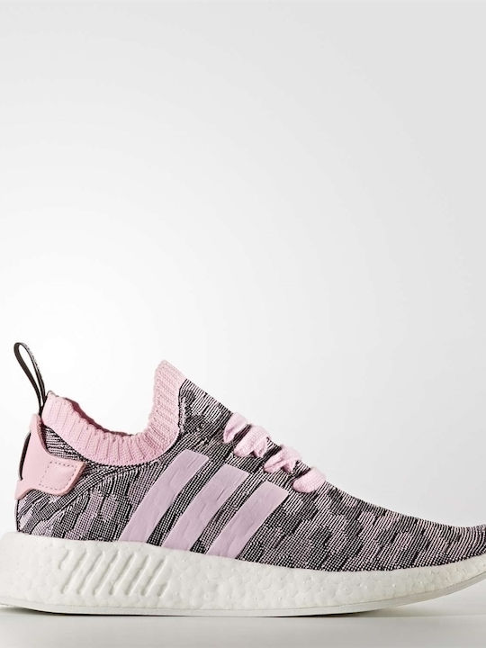 Adidas Nmd_R2 Primeknit Sneakers Pink