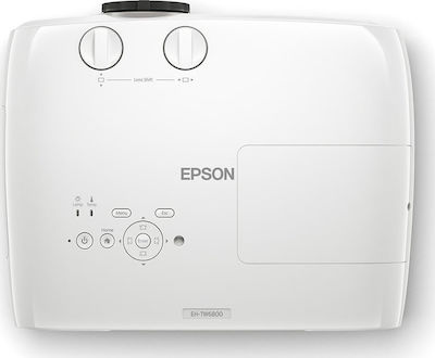 Epson EH-TW6800 Projector Τεχνολογίας Προβολής 3LCD με Φυσική Ανάλυση 1920 x 1080 και Φωτεινότητα 2700 Ansi Lumens