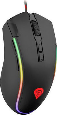 Genesis Krypton 700 RGB Gaming Gaming Maus 7200 DPI Schwarz