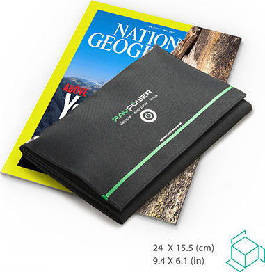 RAVPower 16W Solar Charger Solar Batterieladegerät Tragbare Geräte 16W