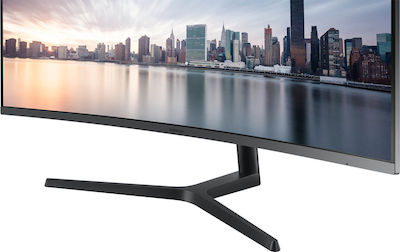 Samsung C34H890 Ultrawide VA Curbat Monitor 34" QHD 3440x1440 cu Timp de Răspuns 4ms GTG