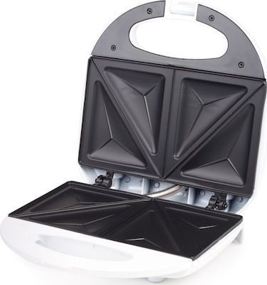 Tristar Sandwich Maker pentru for 2 Sandwiches Sandvișuri 750W Albă