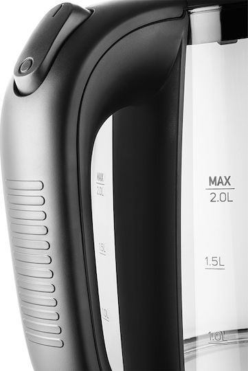 Sencor SWK2080BK Βραστήρας 2lt 2200W Μαύρος