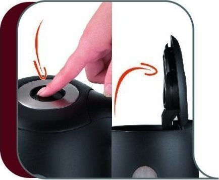 Tefal Snow Fierbător 1.7lt 2400W Negru