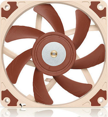 Noctua NF-A12x15 FLX Gehäuselüfter 120mm mit Verbindung 3-polig 1Stück Braun