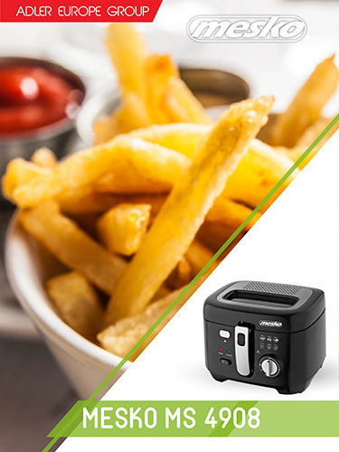 Mesko MS 4908 Deep Fryer 2.5lt Black