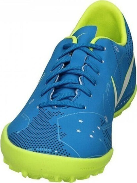 Nike Jr Mercurialx Vctry Vi Njr Tf TF Детски Футболни Обувки с Гумена Подметка Светлосини