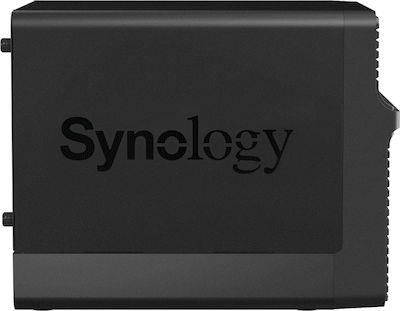 Synology DiskStation DS418j NAS Turm mit 4 Steckplätzen für HDD/SSD