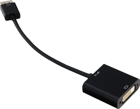 Sharkoon DisplayPort Männlich Zu DVI-D Weiblich Konverter Weiß