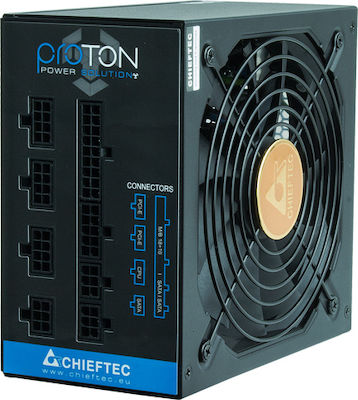 Chieftec Proton 850W Black Computer Power Supply Full Modular 80 Plus Bronze