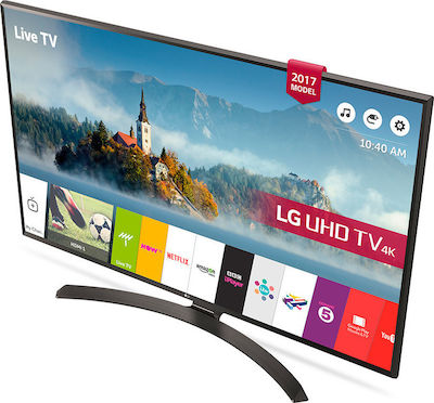 LG Smart Τηλεόραση 65" 4K UHD LED 65UJ634V HDR (2017)