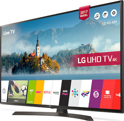 LG Smart Fernseher 55" 4K UHD Direkte LED 55UJ634V HDR (2017)