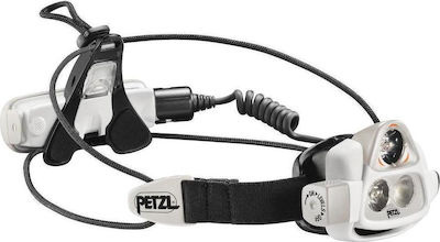 Petzl Rechargeable Headlamp LED Waterproof IPX4 with Maximum Brightness 750lm Nao+