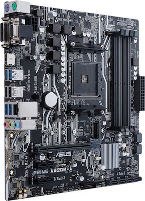 Asus Prime A320M-A Motherboard Micro ATX mit AMD AM4 Socket