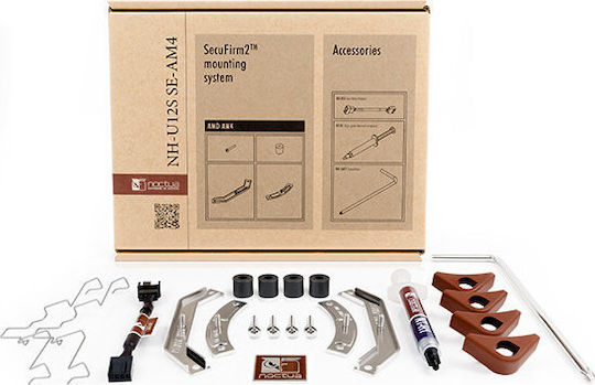 Noctua NH-U12S SE-AM4 Ψύκτρα Επεξεργαστή για Socket AM4/AM5 Καφέ