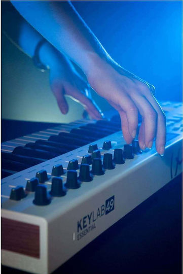 Arturia Midi Keyboard Keylab Essential with 49 Keys White